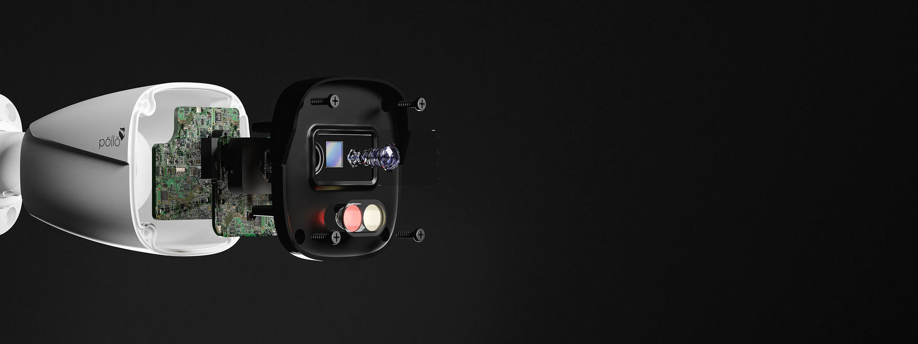 Close-up of Pollo camera technology